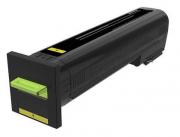 Tonerkassette kompatibel - Gelb ersetzt Lexmark 72K20Y0